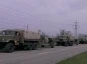 В Украину прорывается военная техника из России