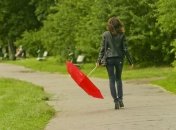 Дівчина з парасолькою