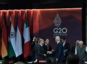 Эммануэль Макрон на саммите G20
