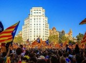 Национальный день Каталонии: в Барселоне протестуют