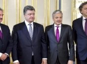 Президент Украины встретился с главами МИД стран Бенилюкс