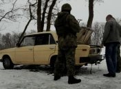 В Бахмуте задержан автомобиль с оружием 