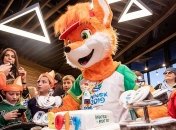 Лисенок Лесик - талисман II Европейских игр 2019