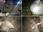 Уламки з місця події