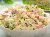 Олів'є з кальмарами