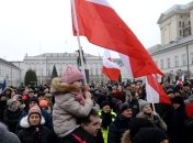 В Польше вторые сутки продолжаются акции протеста