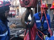 Спасатели показали, как ликвидируют последствия пожара в Одессе (Видео) 