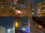 Пожар в Новосибирске