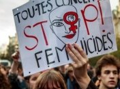 В Брюсселе прошла манифестации против насилия над женщинами