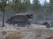 В Луганской области отведена артиллерия калибром 85 мм