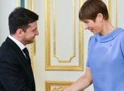 Кальюлайд на встрече с Зеленским заверила, что Эстония продолжит быть другом Украины