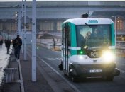 В Париже запустили экспериментальные беспилотные автобусы