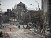 Знищені вулиці українського міста