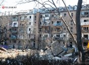 Наслідки обстрілу у Києві