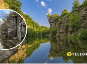 Буцкий каньон в Черкасской области