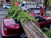 Наслідки буревію у Києві