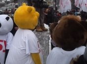 Сторонники Тимошенко собрались под Апелляционным судом