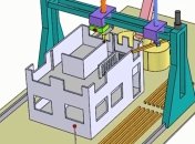 Гигантский робот, который может построить дом за 24 часа