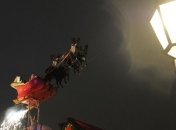 Санта Клаус на Рождество пролетел над Украиной