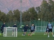 Первая тренировка Динамо в 2019 году: дебют нового голкипера (Видео)