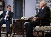 Встреча Азарова и Медведева тет-а-тет длилась почти 2 часа