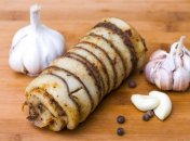 Ароматне сало з часником та кропом