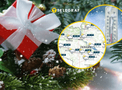 Погода в Украине 31 декабря и 1 января