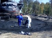 ГСЧС: Угрозы взрыва на нефтебазе под Киевом нет