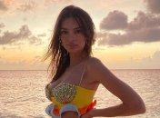 "Главное, что к купальнику подходит": Эмили Ратаковски раскритиковали за новый снимок с сыном