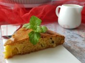 Пиріг з ревенем на кефірі: легкий і простий покроковий рецепт з фото