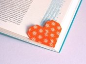 Как сделать закладку-сердечко своими руками