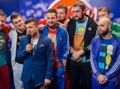 Юмористическое шоу "Лига смеха" опять собрало фанатов возле телевизора 