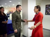 Прицкер и Зеленский в Нью-Йорке