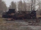 Партизаны взорвали 2 российских танка