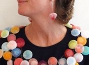 Вдохновленные морем: воздушные украшения из полупрозрачной ткани (Фото) 