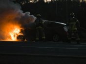 У Києві скинули вибухівку на авто