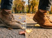 Замшевая обувь