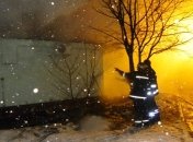 Как тушили офис "Укртрансстроя"?