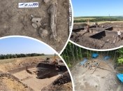 Фото с места проведения раскопок