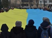 Украинцы отмечают День Соборности
