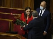 Поздравления принимает новый министр экономики Украины Юлия Свириденко