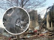 Поруч досі видно величезний напис "Діти"