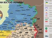 Карта АТО на востоке Украины (22 июня)