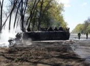 На трассе Чернингов-Киев перевернулась и сгорела автоцистерна с топливом