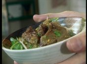 Мясное рагу с имбирем и апельсиновым соком