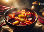 Сытное украинское блюдо (фото создано с помощью ИИ)