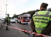 На мосту Метро в Киеве раздались два выстрела