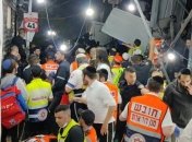 Десятки человек погибли при обрушении трибуны на религиозном фестивале в Израиле (видео)