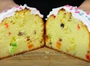 Пышная и нежная паска без дрожжей