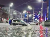 Обледеневший Киев попал на сказочные фото